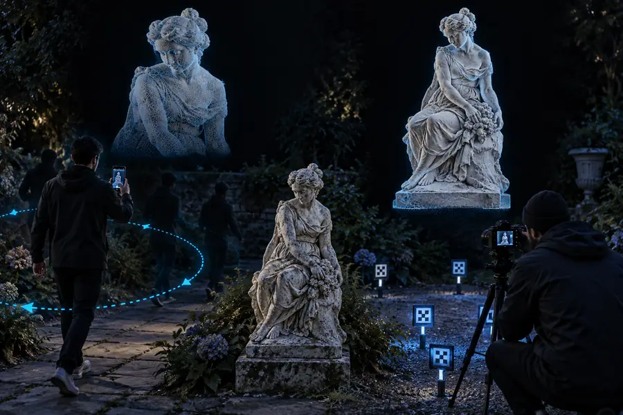 Finished 3D reconstruction shown for workflow comparison