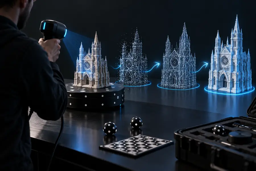 RealityScan comparison workflow preview
